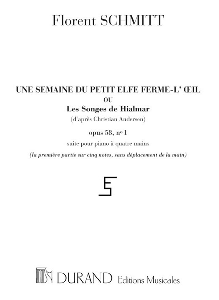 Semaine Petit Elfe Op 58